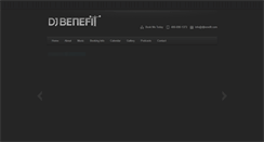 Desktop Screenshot of djbenefit.com